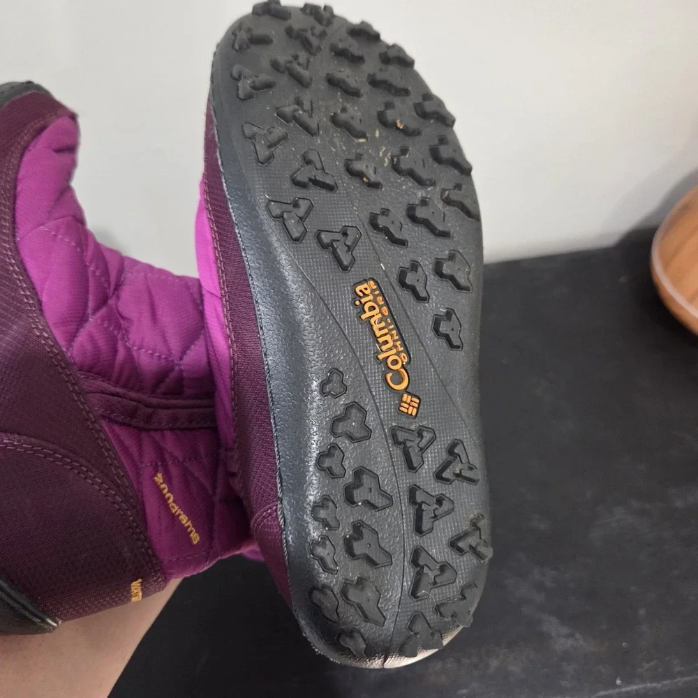 Columbia Girls Omni‎ Tech Waterproof Fleece Lined Winter Boot Size 4